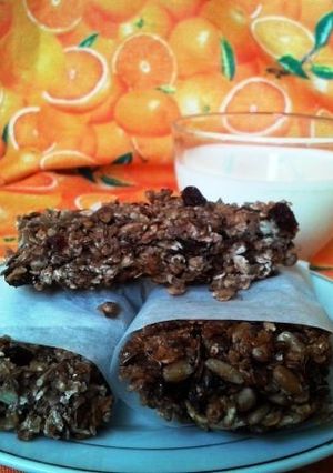 Фото Гранола- вкусное блюдо из овсянки.