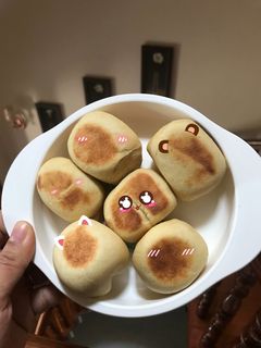 Hình của món Bánh mì bơ sữa phiên bản không lò nướng.