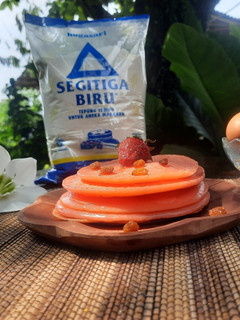 Foto resep Pancake strawberry MPAsi 1y+