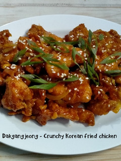Foto resep Dakgangjeong - Crunchy Korean fried chicken