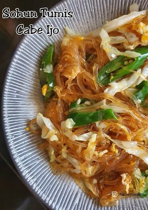 Foto resep Sohun Tumis Cabe Ijo