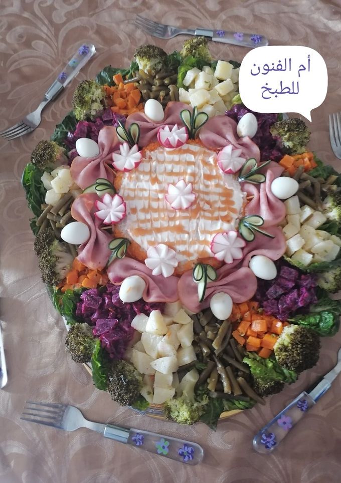 صورة لوصفة سلطة الخضار 🥦🥒