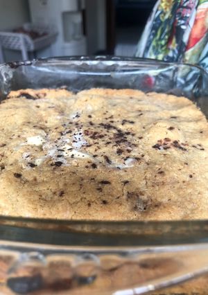 A picture of Cookies 🍪 pie 🥧.