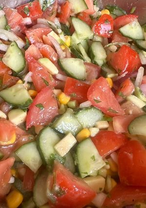 Фото Салат с авокадо 🥑.