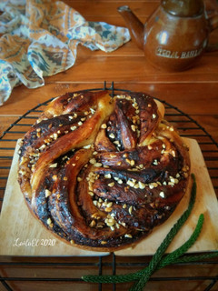 Foto resep Cokelat Kacang Babka