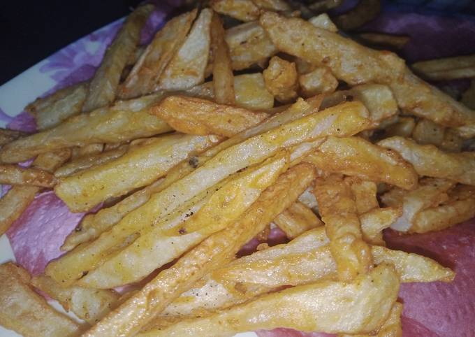 Crispy crunchy fries
