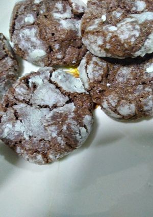 Una foto de Besitos de chocolate