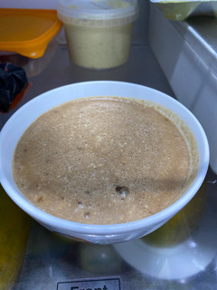 Una foto de Helado kéfir cacao