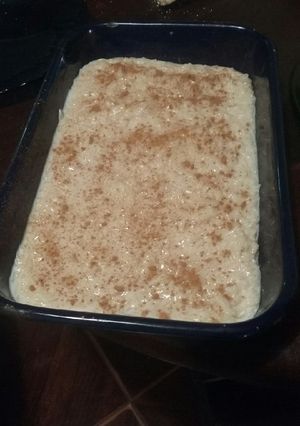 Una foto de Arroz con leche simple y cremoso