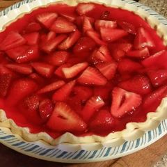 A picture of Copy Cat Shoney's Strawberry Pie.