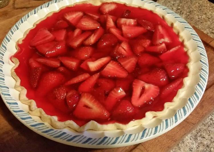 Easiest Way to Make Favorite Copy Cat Shoney&#39;s Strawberry Pie