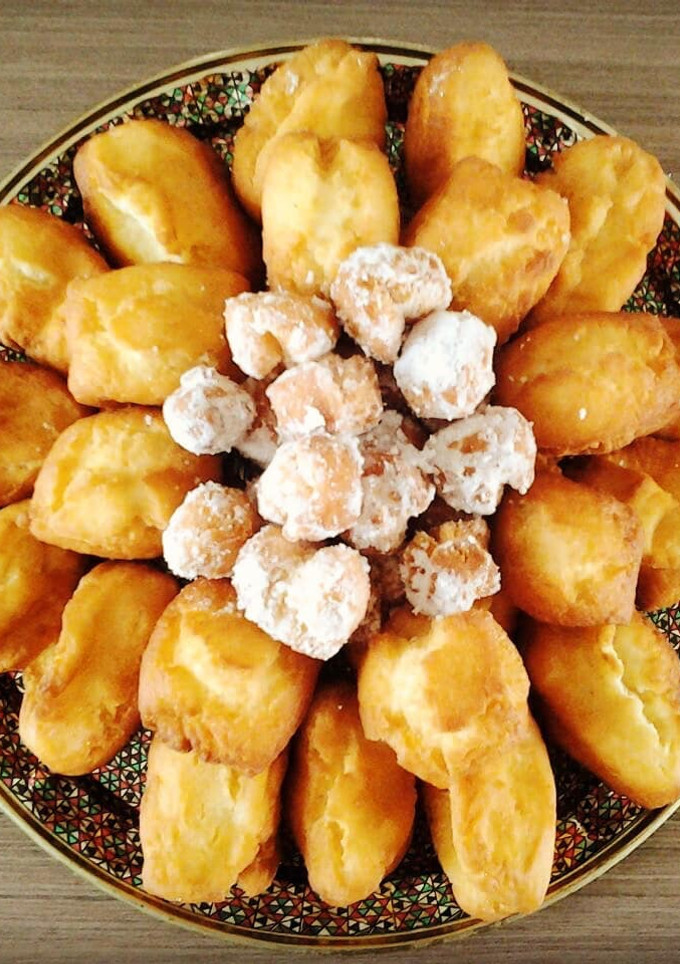 عکسی از دستور پِشْمِه کلوچه ترکمنی