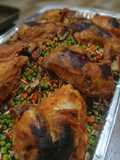 رز بالبازيلا والدجاج