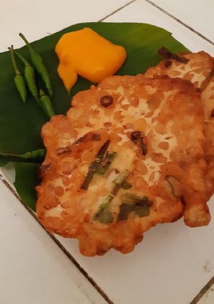Foto resep Tempe mendoan saus keju🧀