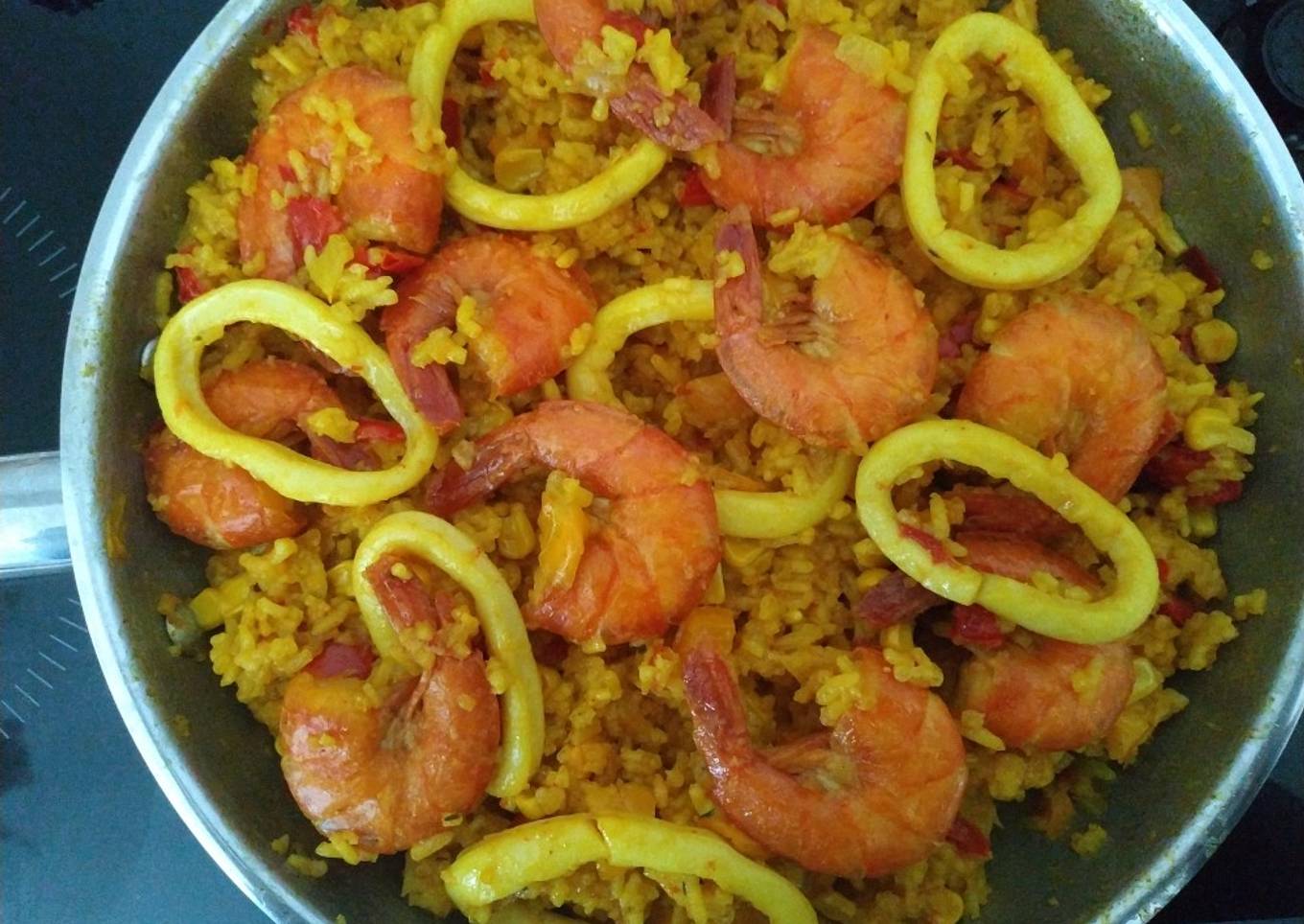 Paella Seafood