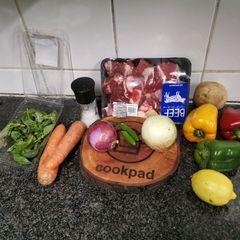 A picture of Hearty beef stew.