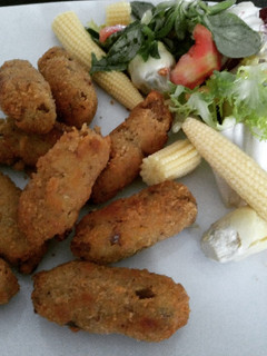 Una foto de Croquetas de setas