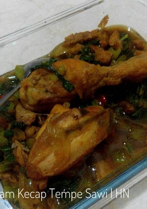 Foto resep Ayam Kecap Tempe Sawi - Anak Kos
