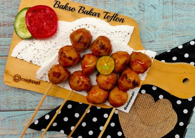 Resep Bakso Bakar Teflon Oleh Wulanandri Cookpad