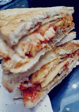 A picture of Egg and Cheese Sandwich.