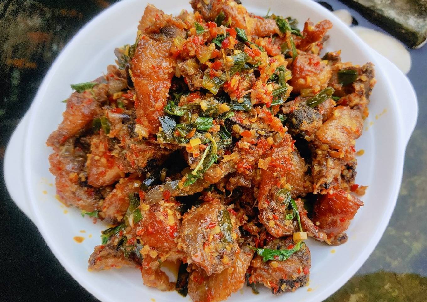 Ayam Goreng Bumbu Pedas