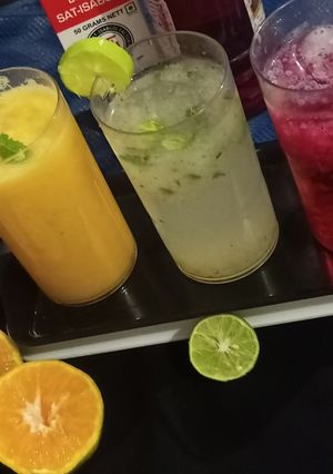 A picture of Assorted juice with Isabgol(psyllium husk).