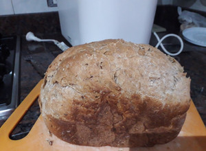 Una foto de Pan integral en máquina