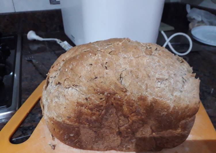 Como hacer pan integral en maquina