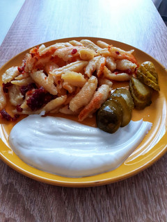 Pirított nudli🥓 recept fotója