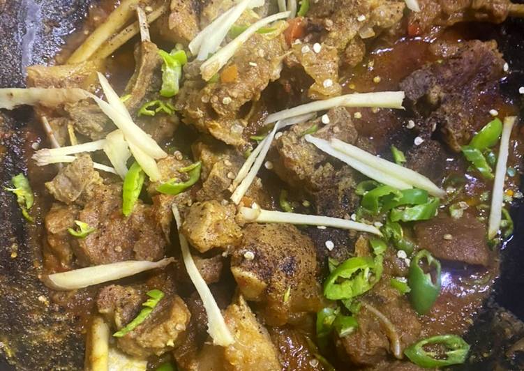 Easiest Way to Make Quick Dhaba style mutton karahi