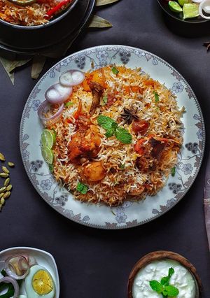 চিকেন টিক্কা বিরিয়ানি রেসিপির প্রধান ছবি