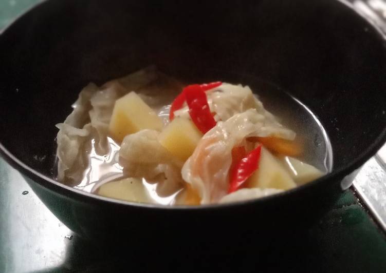 Sayur Asem (sayur seadanya)