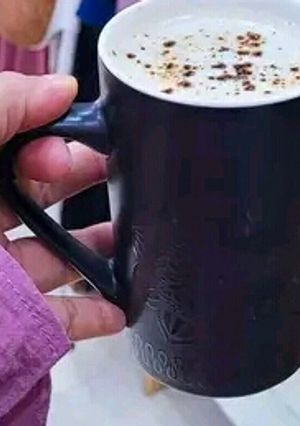 صورة لوصفة قهوة صباحي مع الحليب🤦♀️