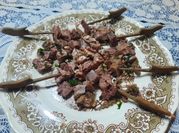Una foto de carne de puchero sobrante
