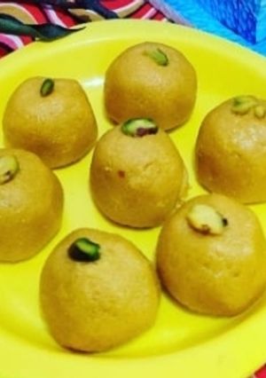 A picture of Healthy and tasty poha laddu easy and quick recipe.