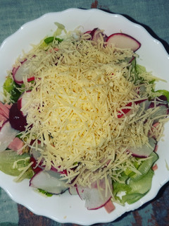 A picture of Iceberg salad.