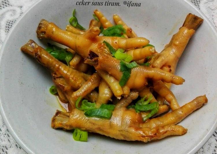 Ceker saus tiram #pekaninspirasi