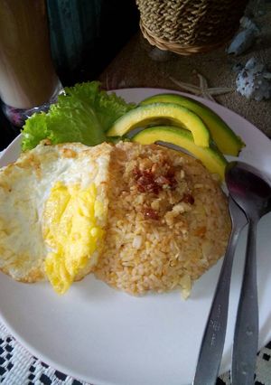 Foto resep Nasi goreng mertega