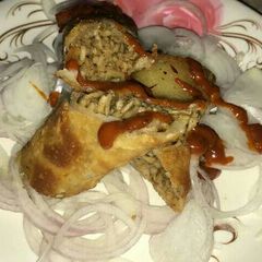 A picture of Spring rolls.