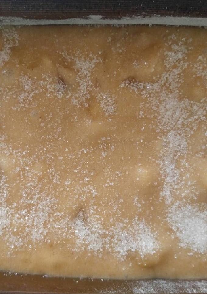 Una foto de Budín de manzana deliciosa