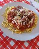 Albóndigas con pastas