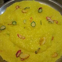 A picture of Pumpkin halwa.