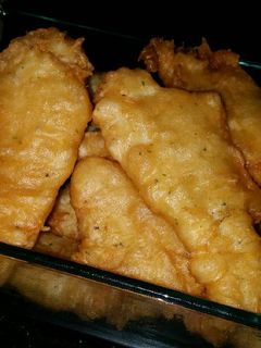 A picture of Beer battered fish.