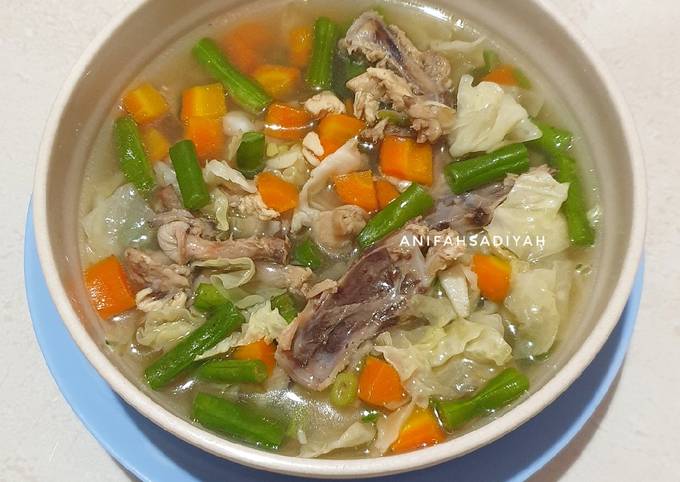 Resep Sayur Sop Ayam Oleh Anifah Sadiyah Cookpad