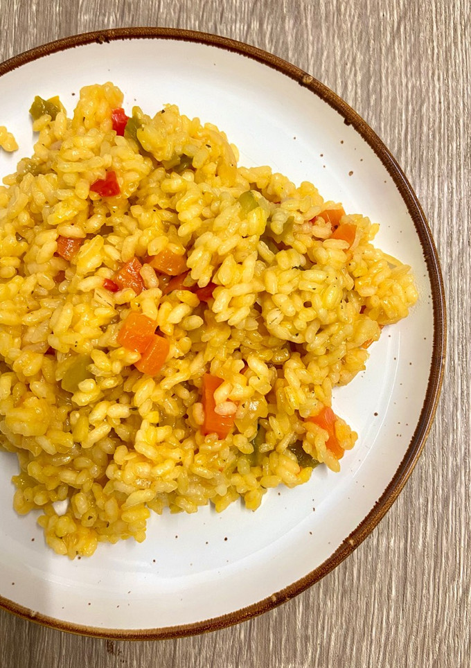 Una foto de Arroz con verduras
