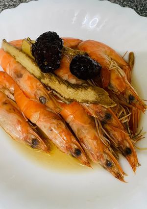 A picture of Drunken Shrimp.