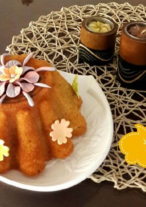 عکسی از دستور کیک موزی