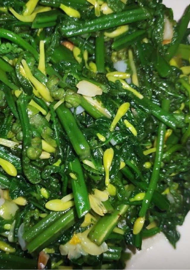 Foto resep 191. Tumis paku bunga pepaya