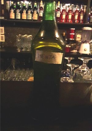 Una foto de Cocktail: Sirope de Menta