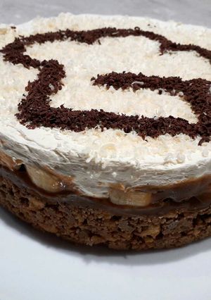A picture of Banofee Pie.